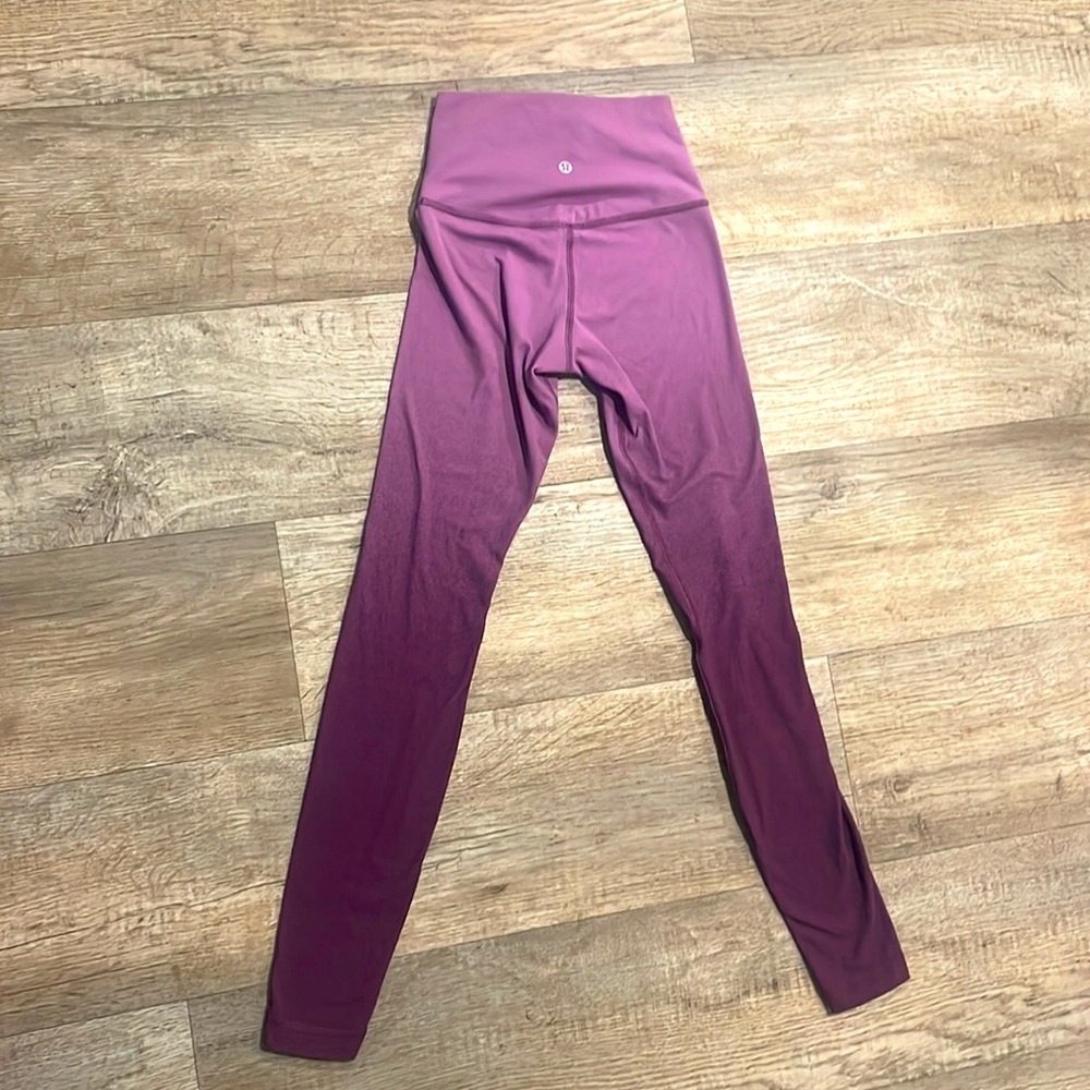 Lululemon ombré aligns